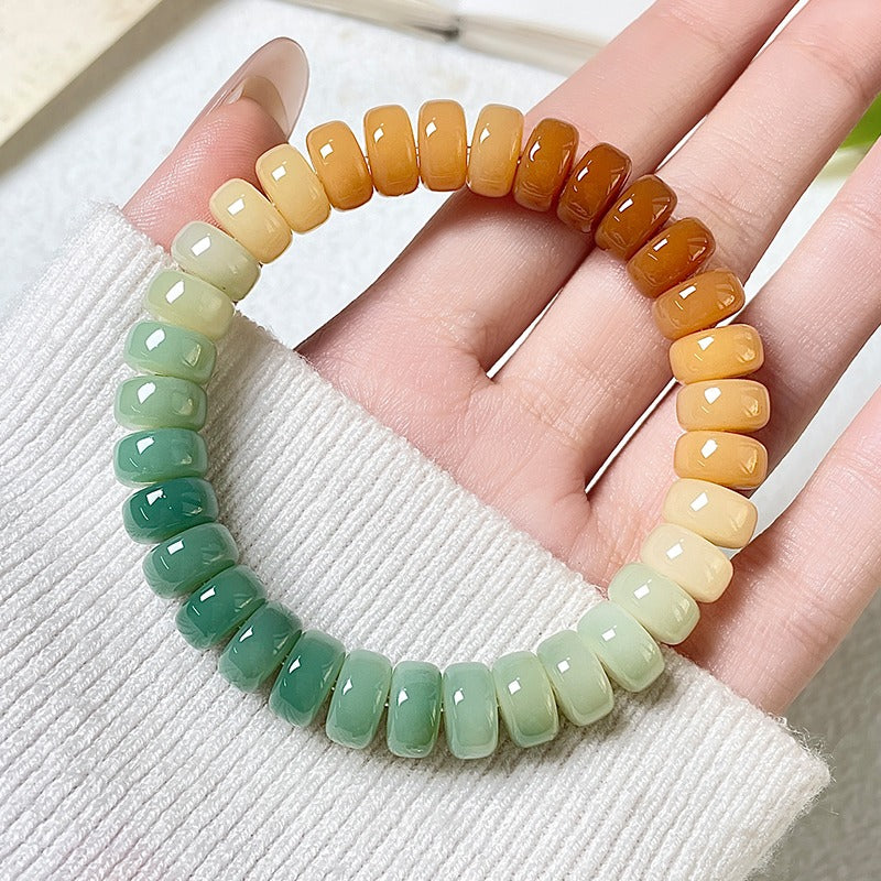 New Multi-color Flake Bodhi Bracelet(10*7MM)