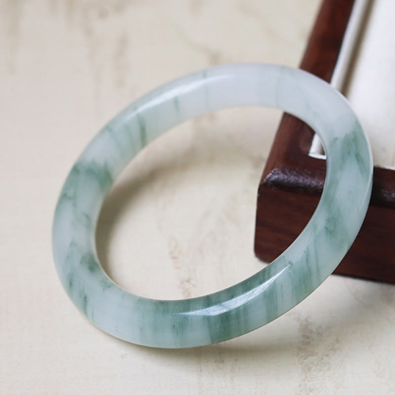Pulsera de jade natural con piedras de Buda para la suerte y la prosperidad