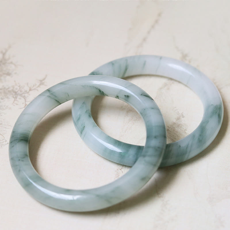Pulsera de jade natural con piedras de Buda para la suerte y la prosperidad