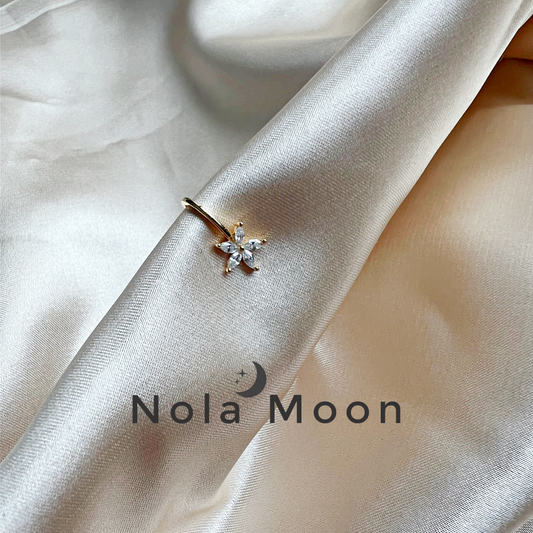 Puño de oreja Fleur S925