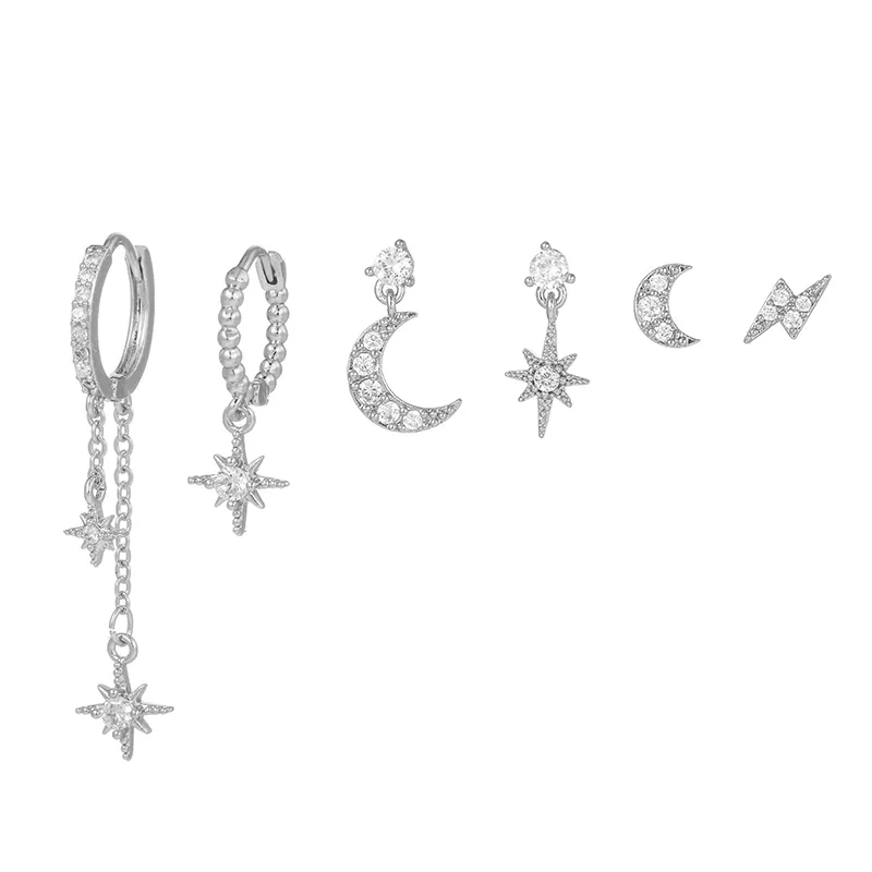 Colección de pendientes Starlight 316L