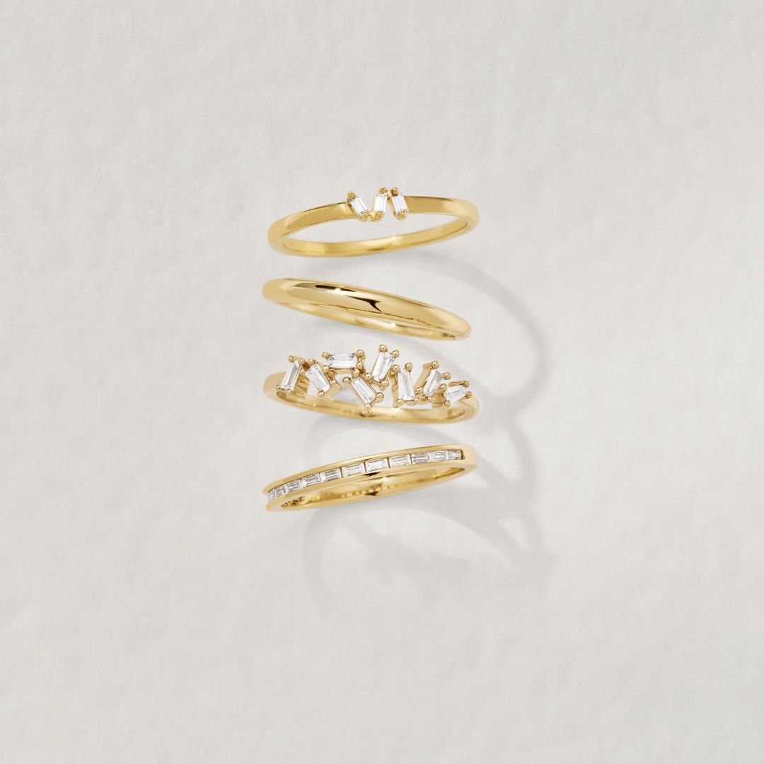 Gold Mini Dome Ring