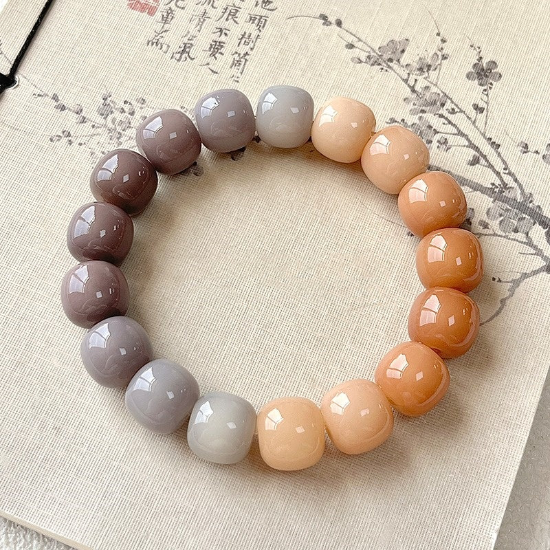 New Multi-color Bodhi Bracelet(12mm)