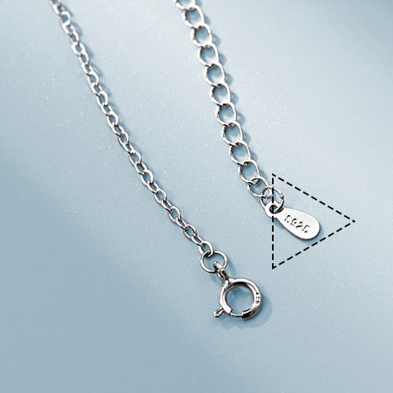 Tobillera de metal con piedras de Buda, monedas de cobre, campanas y protección en plata de ley 925