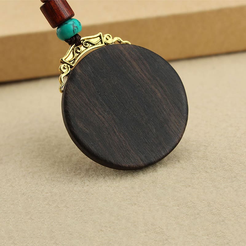 Piedras de Buda tibetano Shankha Concha Om Mani Padme Hum Lotus Fu personaje calabaza paz llavero
