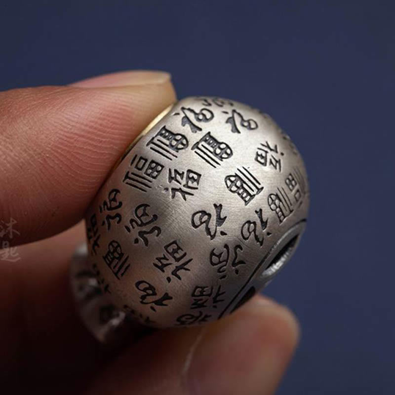 Bolsa de dinero con el personaje Fu de Buddha Stones para ganar dinero todos los días. Llavero de la fortuna.