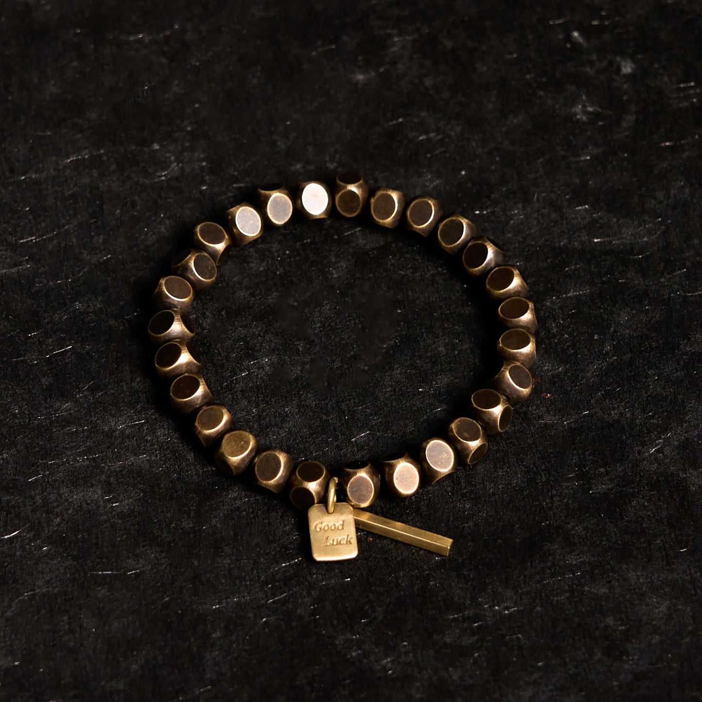 Pulsera de cobre con piedras de Buda para la buena suerte y la riqueza