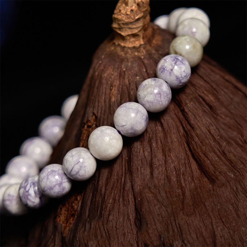 Pulsera de armonía de sodalita con piedra de Buda
