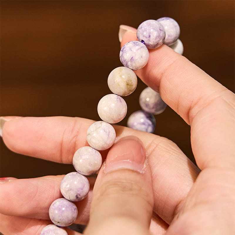 Pulsera de armonía de sodalita con piedra de Buda