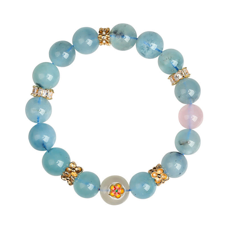 Pulsera de la suerte con piedras de Buda, cinco elementos, varios cristales de ágata, cuarzo rutilado fantasma verde, ágata uva verde y malaquita.