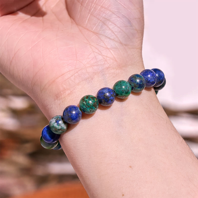 Pulsera de lazurita y serenidad con piedras de Buda