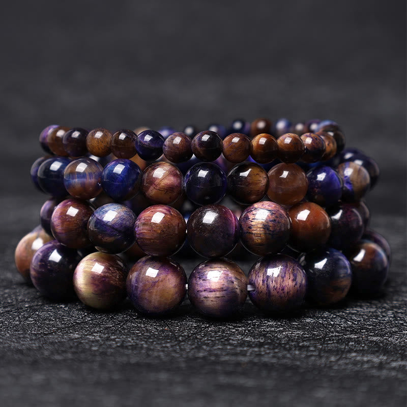 Pulsera de confianza con ojo de tigre y piedra de Buda