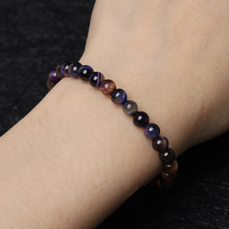 Pulsera de confianza con ojo de tigre y piedra de Buda