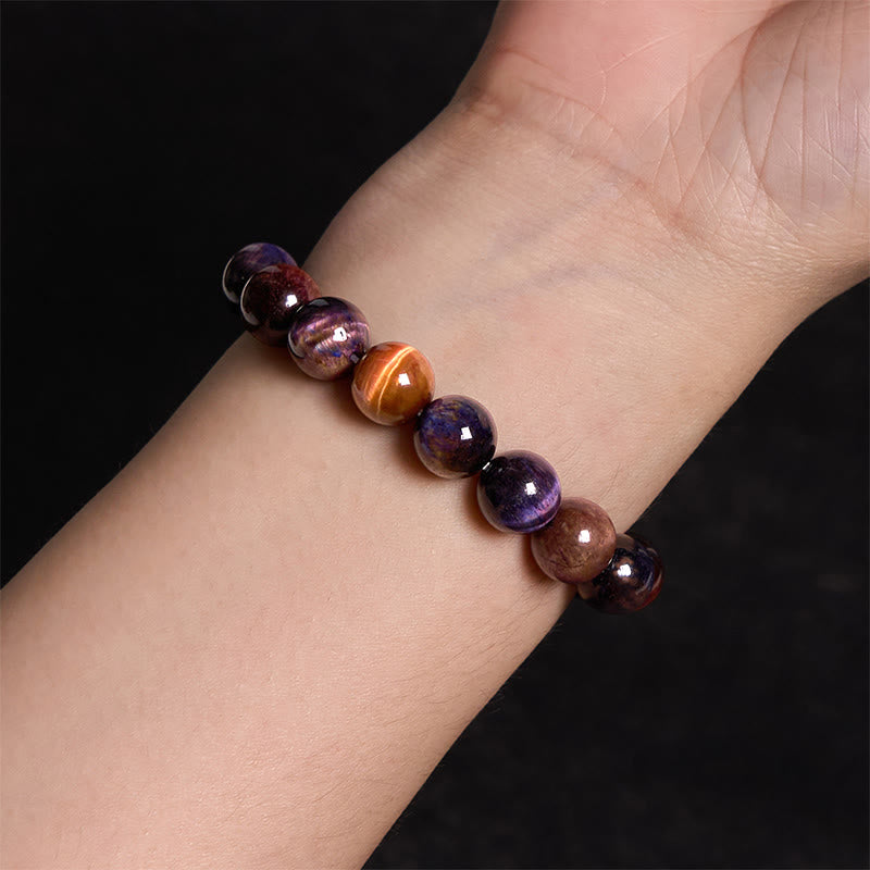 Pulsera de confianza con ojo de tigre y piedra de Buda