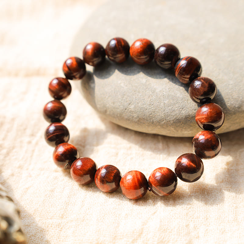 Pulsera de confianza con ojo de tigre y piedra de Buda