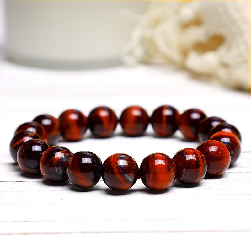 Pulsera de confianza con ojo de tigre y piedra de Buda