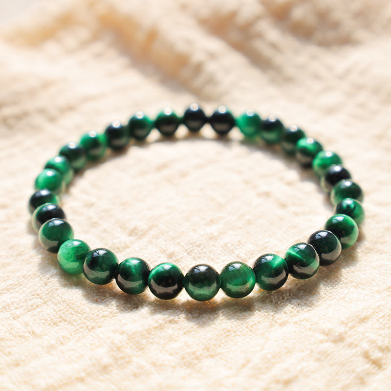 Pulsera de confianza con ojo de tigre y piedra de Buda