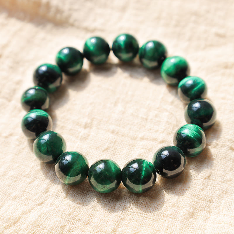 Pulsera de confianza con ojo de tigre y piedra de Buda