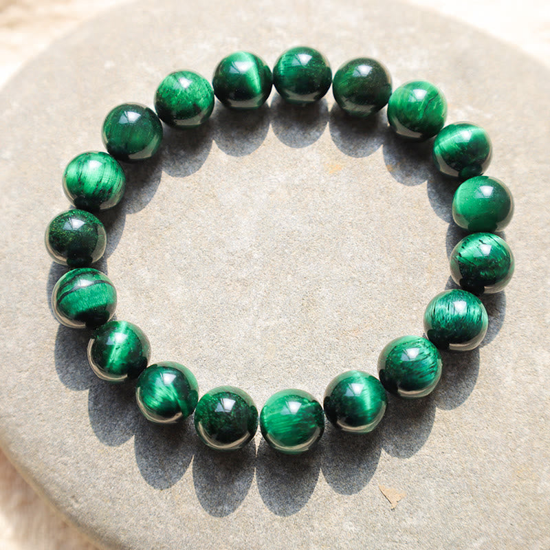 Pulsera de confianza con ojo de tigre y piedra de Buda