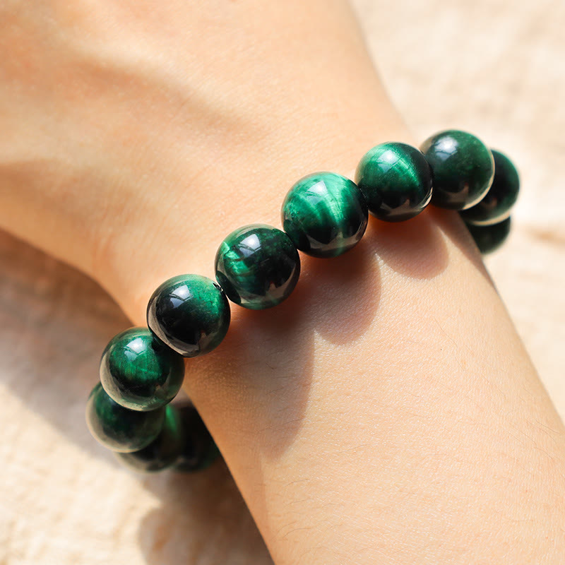 Pulsera de confianza con ojo de tigre y piedra de Buda