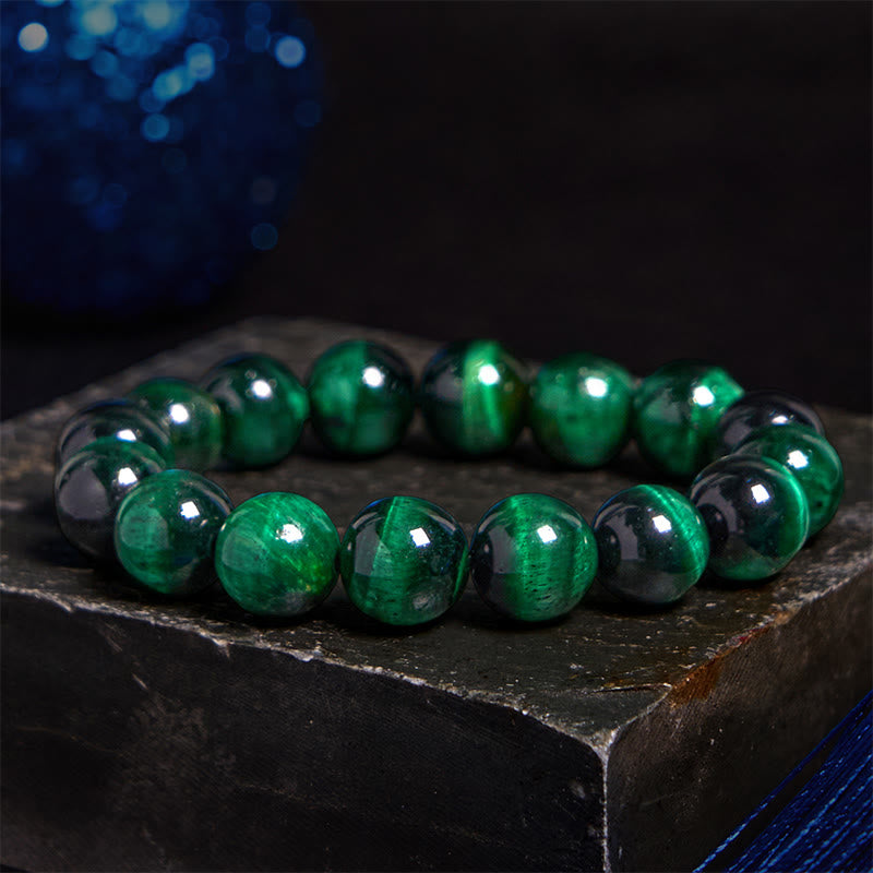 Pulsera de confianza con ojo de tigre y piedra de Buda