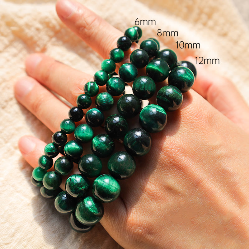Pulsera de confianza con ojo de tigre y piedra de Buda