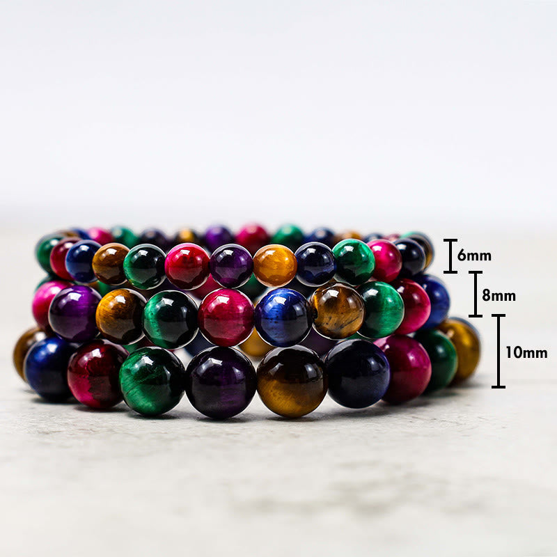Pulsera de confianza con ojo de tigre y piedra de Buda