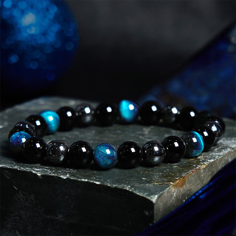 Pulsera de confianza con ojo de tigre y piedra de Buda