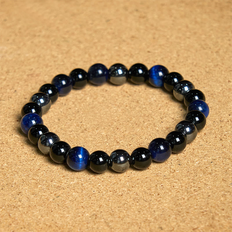 Pulsera de confianza con ojo de tigre y piedra de Buda