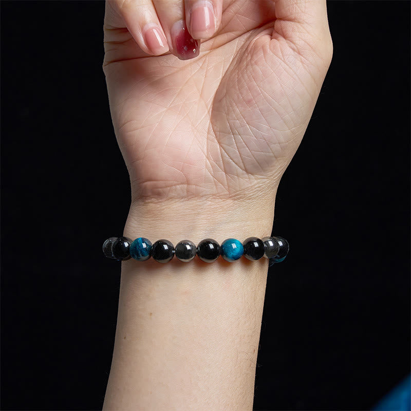 Pulsera de confianza con ojo de tigre y piedra de Buda
