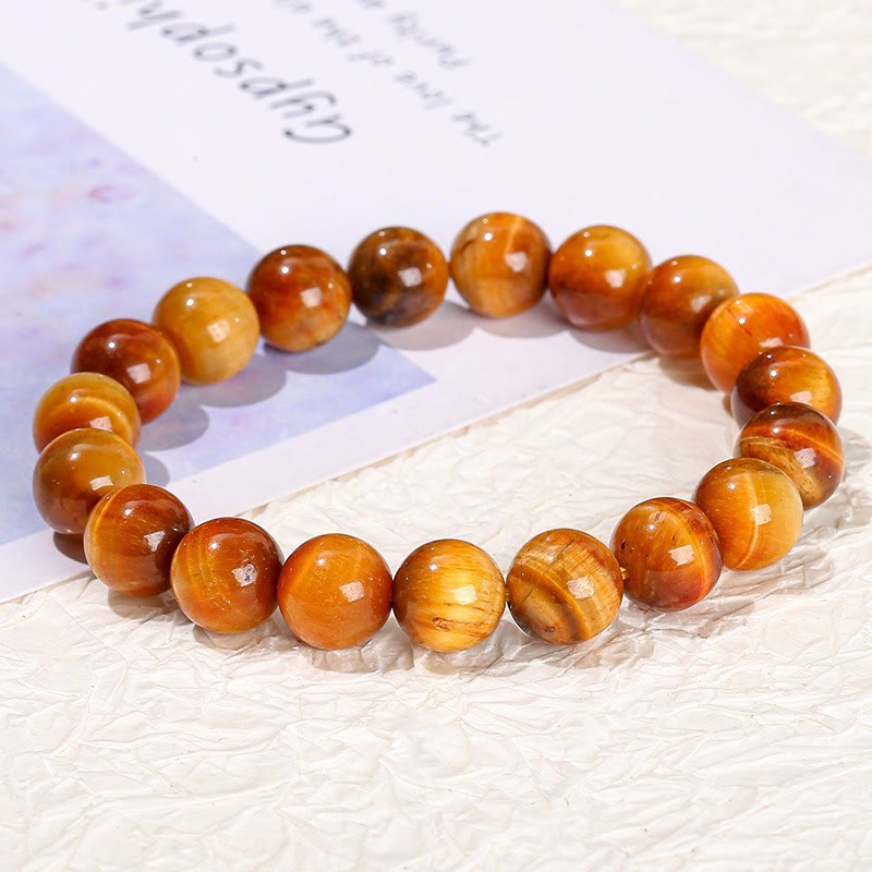 Pulsera de confianza con ojo de tigre y piedra de Buda