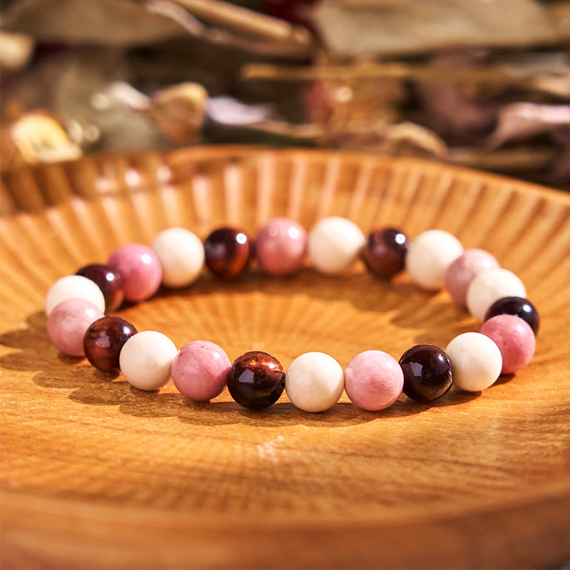 Pulsera de confianza con ojo de tigre y piedra de Buda