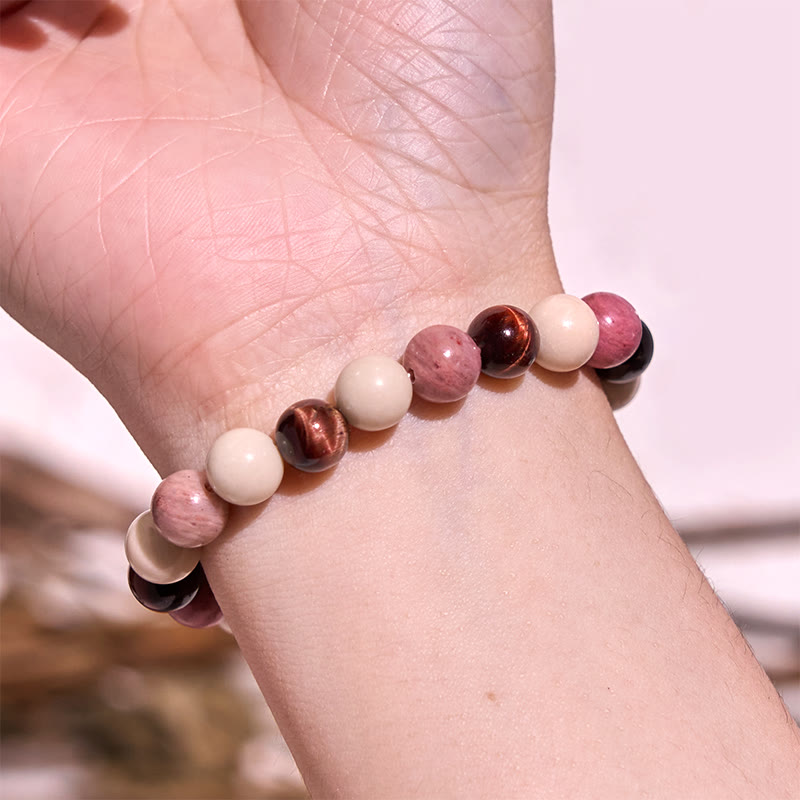 Pulsera de confianza con ojo de tigre y piedra de Buda