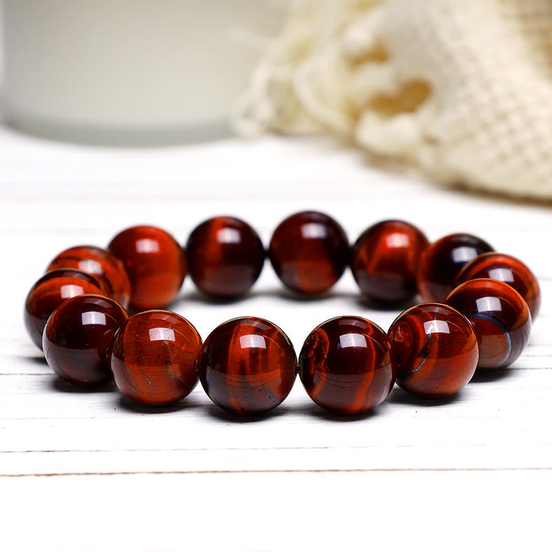 Pulsera de confianza con ojo de tigre y piedra de Buda