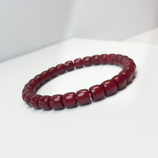 Wunderschönes rotes Bodhi-Armband zum Beruhigen von Zappeln