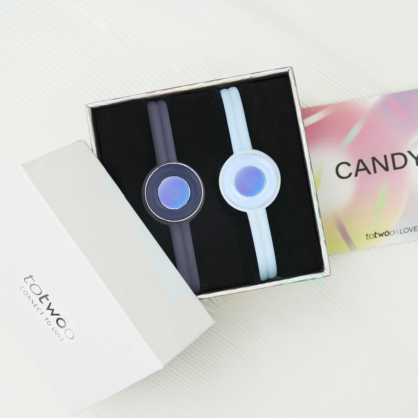 Candy Original Touch Bracelets(Deep Blue+Light Blue) - Touch Bling