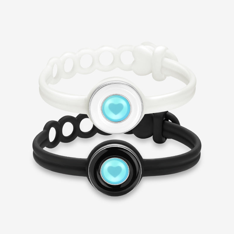 Candy Original Touch Bracelets (Black+White) - Touch Bling