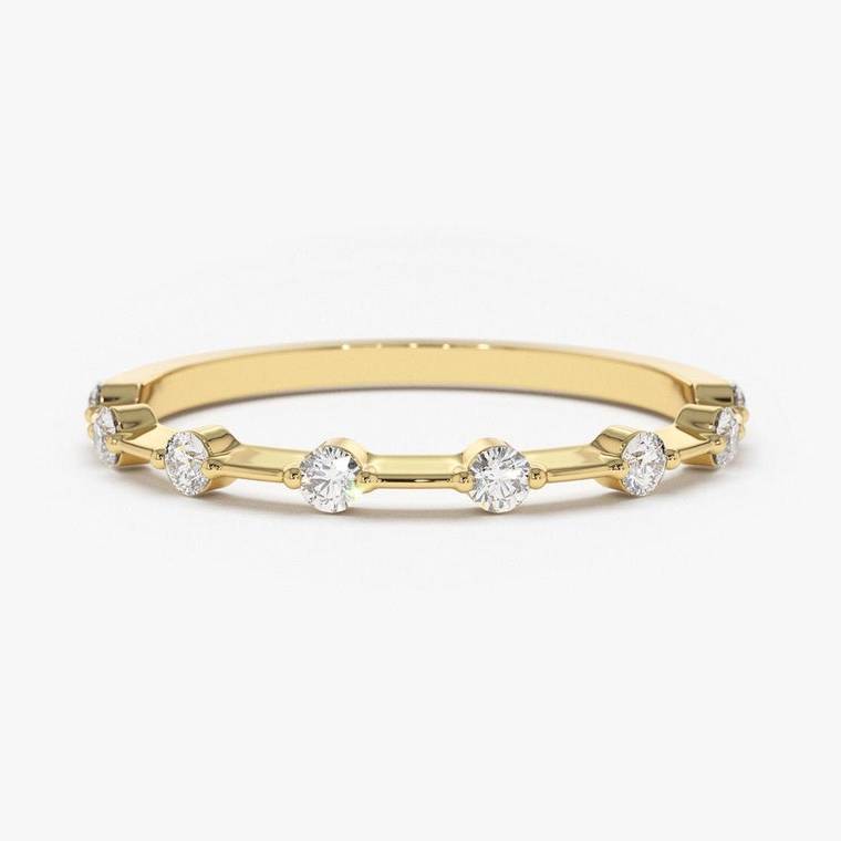 Ultra Thin Floating Eternity Band