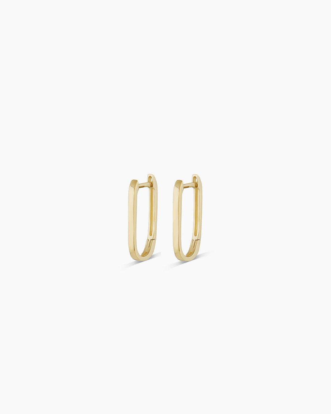 14 Karat Gold Parker Link Huggies