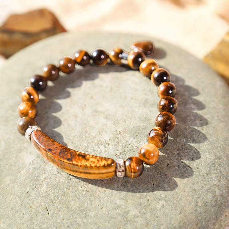 Buddha Stones Naturquarz Liebesherz Heilperlen Armband