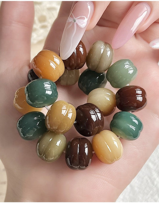 Winter Edition Stuffed Burger Bodhi Bracelet - Touch Bling