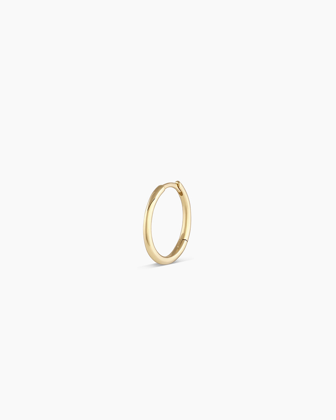 14 Karat Gold Klassischer einzelner Huggie