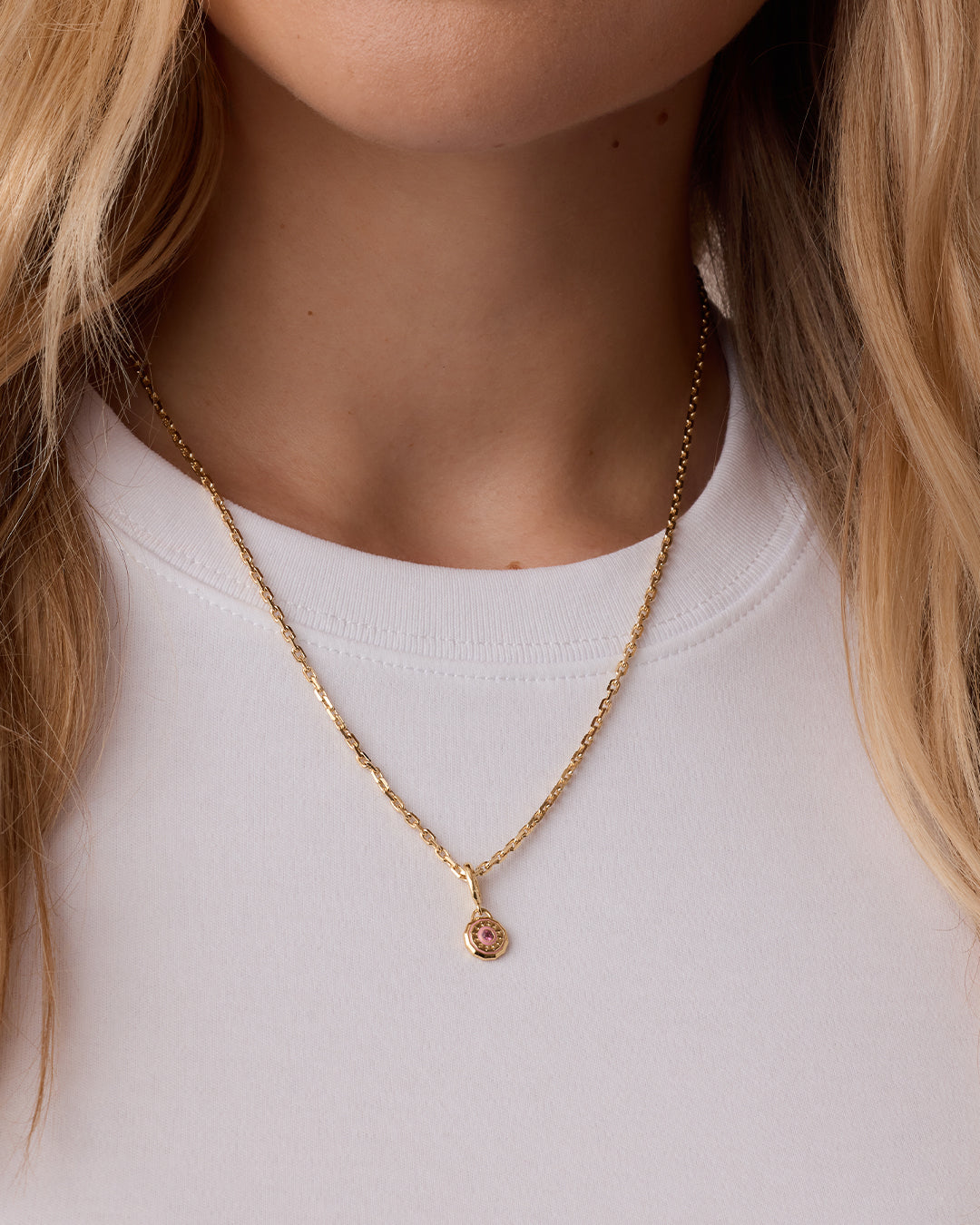 Charm Parker con piedra de nacimiento