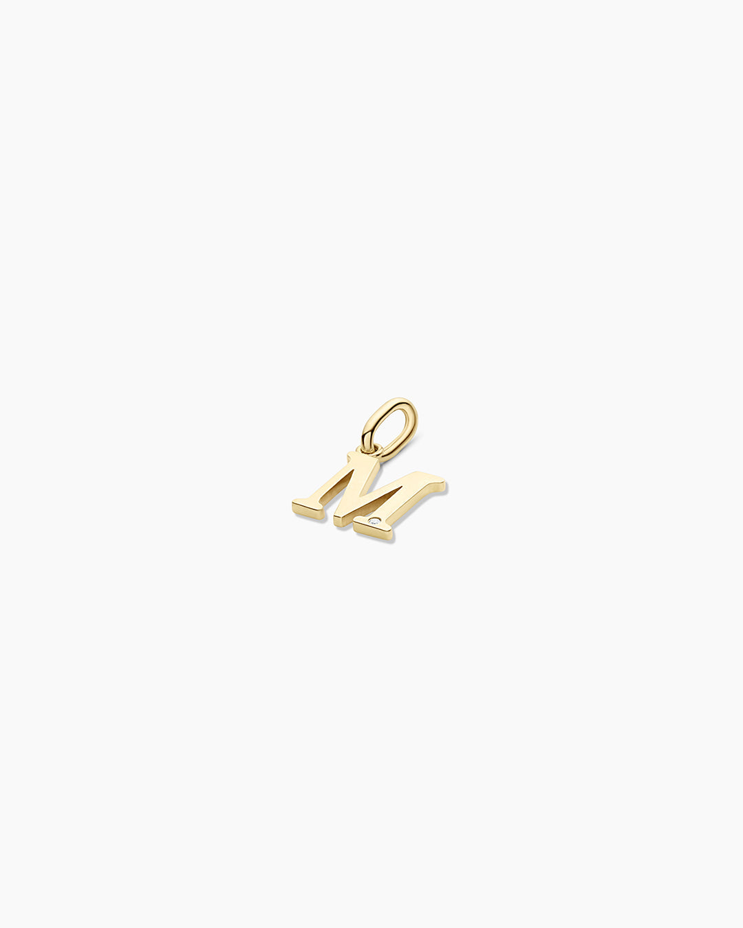 Diamond Vintage Alphabet Charm