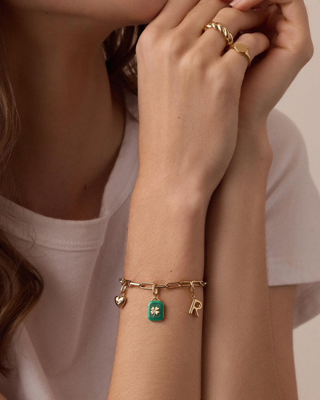 Amuleto Parker de la suerte con gema poderosa