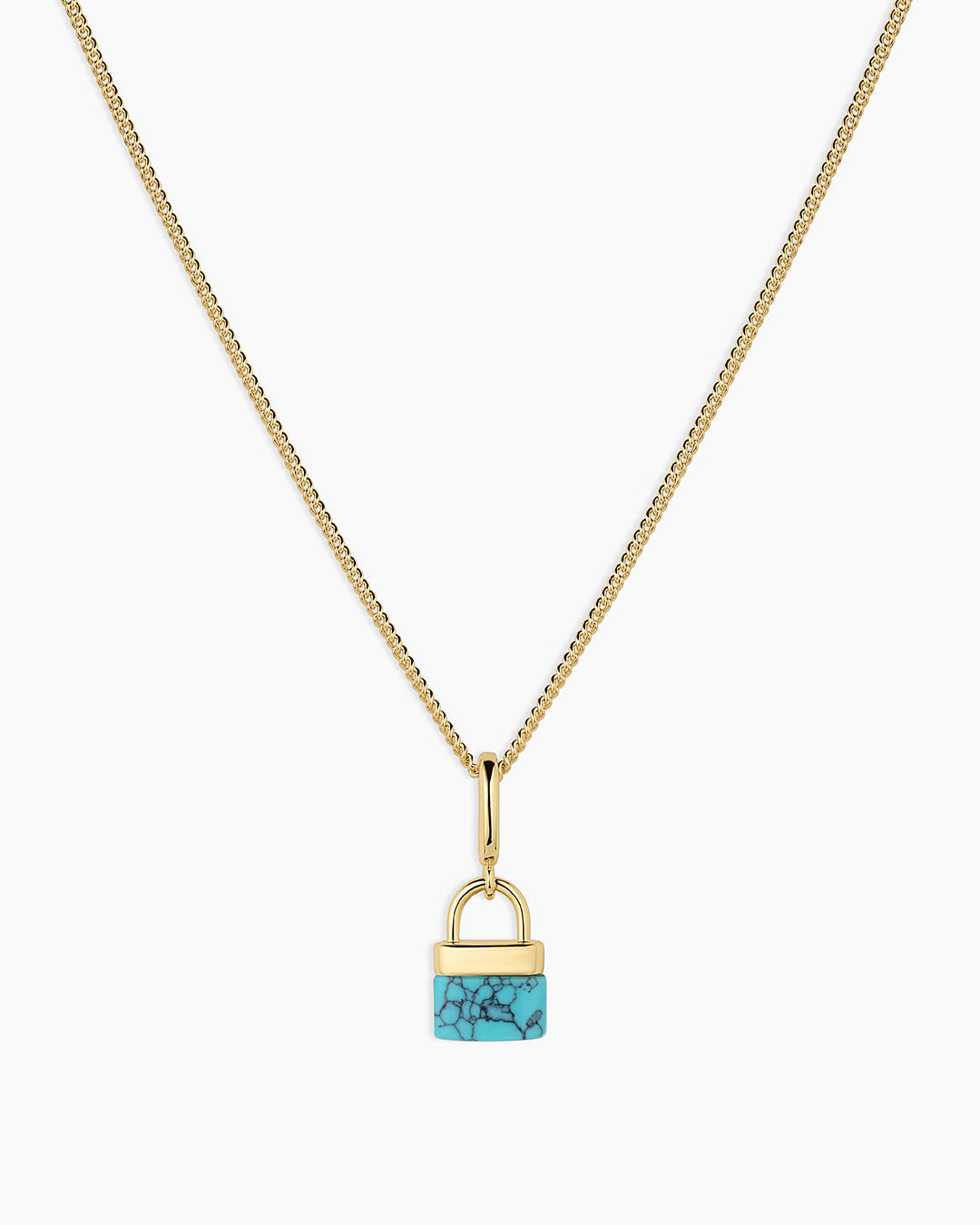 Padlock Parker Charm Necklace