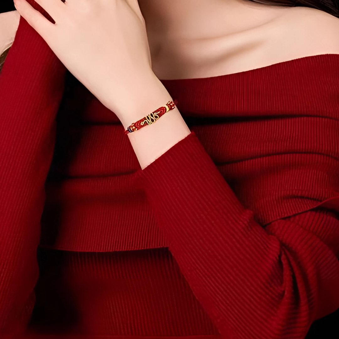 2025 Year of the Snake Women Handwoven Protection Bracelet