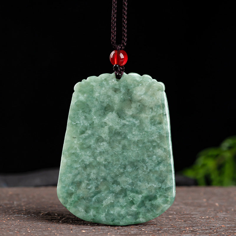 Buddha-Steine, chinesisches Sternzeichen, Drache, Jade, Stärke, Halskette, Anhänger