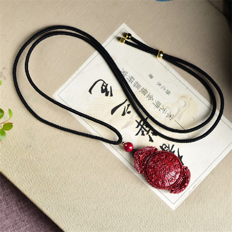 Buddha-Steine, lachender Buddha, Yin Yang, chinesisches Sternzeichen, Kürbis, natürlicher Zinnober, Segen, Halskettenanhänger