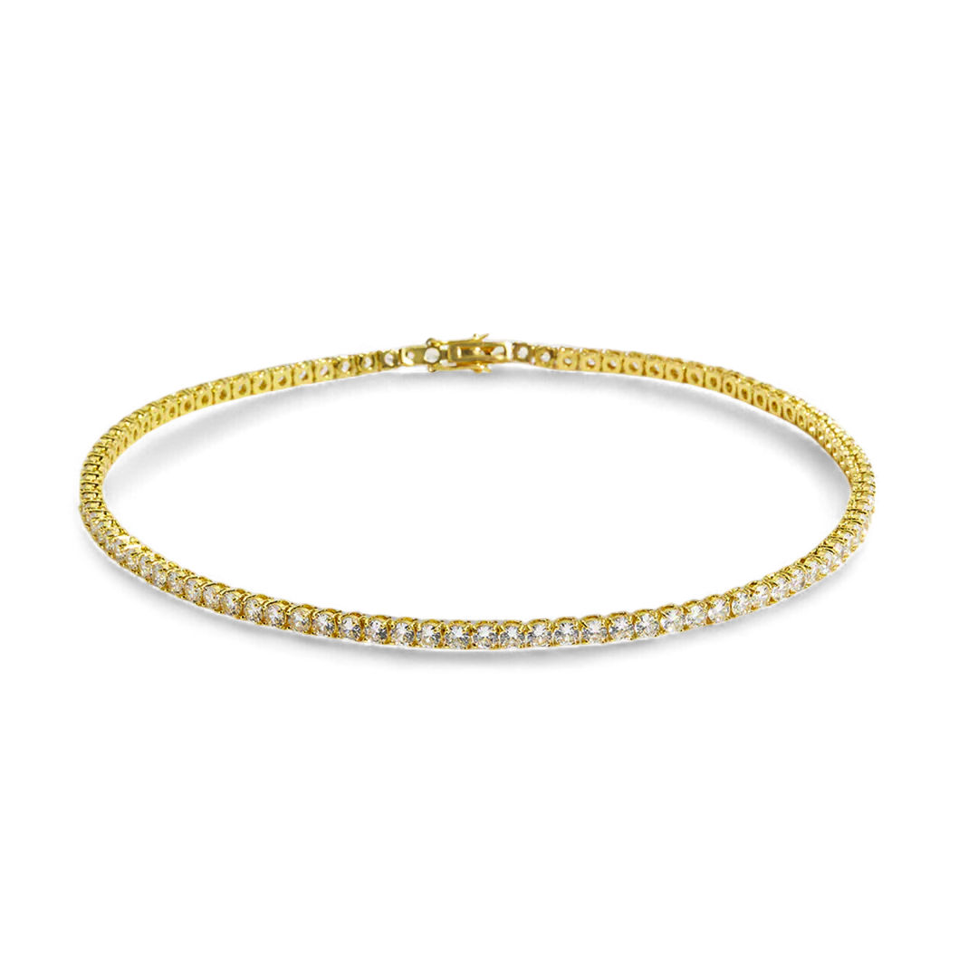 3mm Tennis Necklace